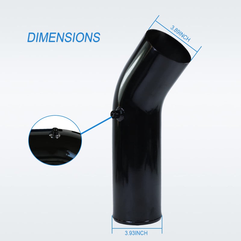 LDMINDA Oiled Cold Air Intake 7.3 Diesel Kit Air Intake Pipe With Oiled Filter Replacement For Ford F250 F350 F450 Super Duty 7.3L Powerstroke Diesel (1999.5-2000 2001 2002 2003) - Image 4